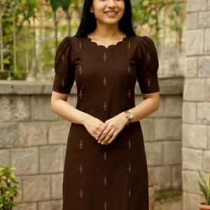 Elegant Cotton Printed Kurti